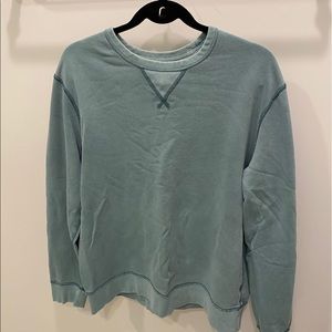 Garmet-Dyed French Terry Crewneck Sweatshirt